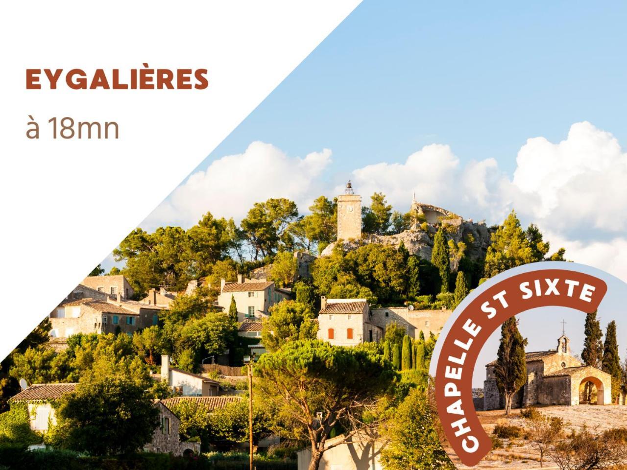 Superbe Appartement De Charme A 10Mn De Saint-Remy Noves Kültér fotó